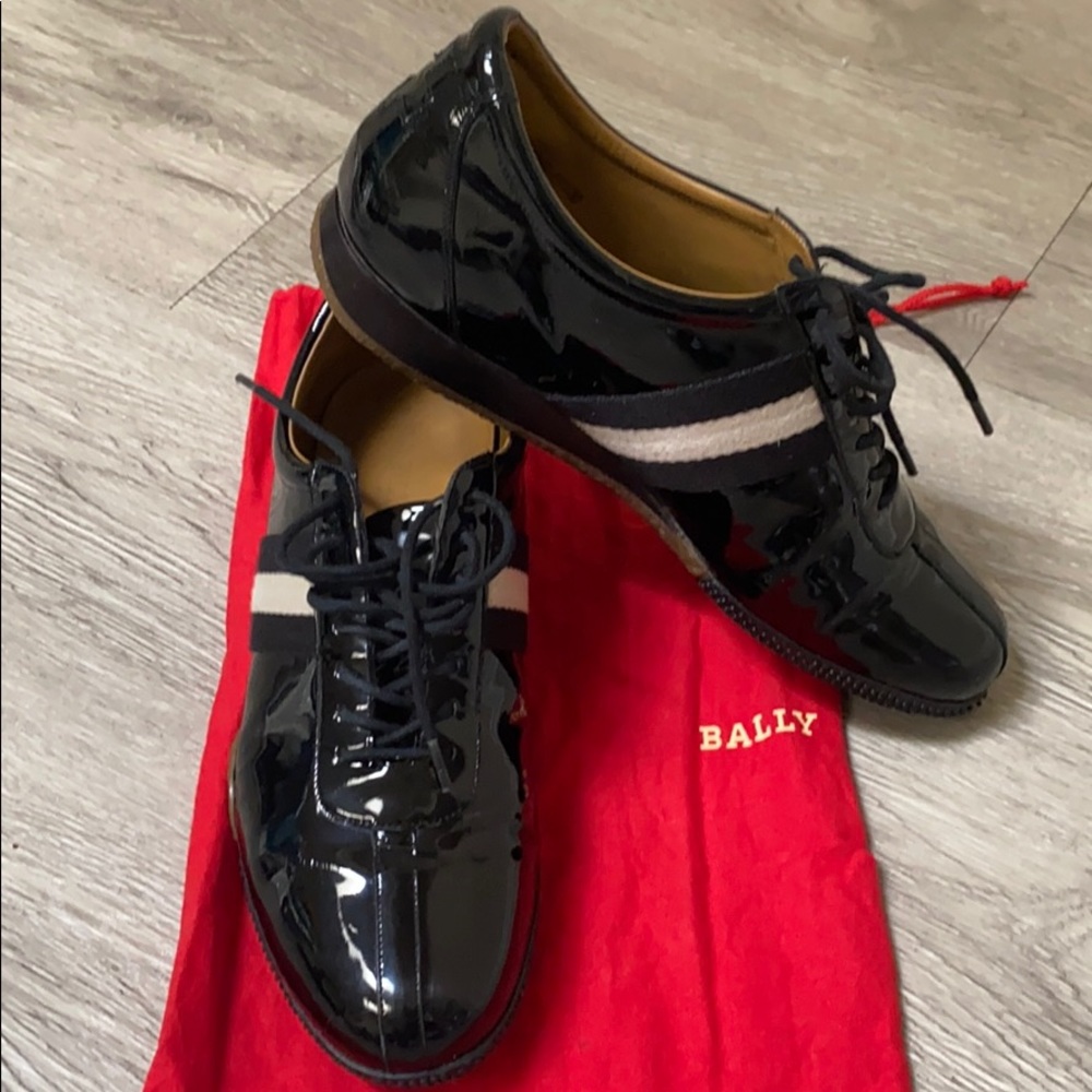 Paten leather Bally’s shoes